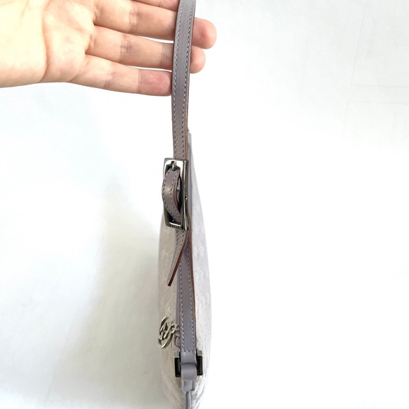 Gucci Lilac GG Canvas Shoulder Bag - Picture 5 of 6